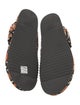 Burberry TB Monogram Printed Flip Flops