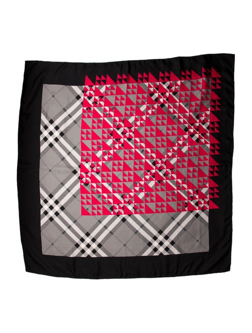Burberry Cashmere House Check Pattern Scarf