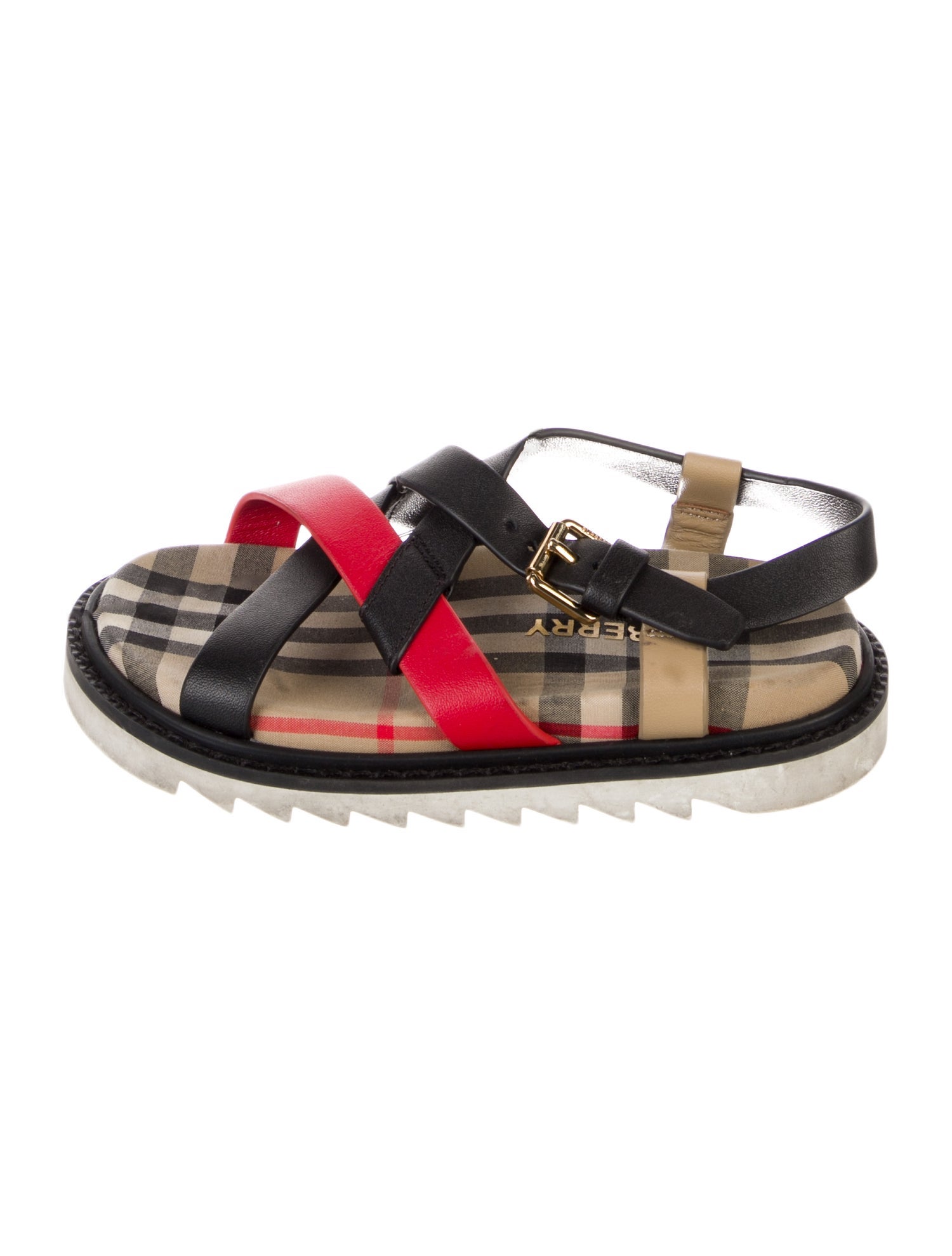 Burberry Burberry Leather Sandal
