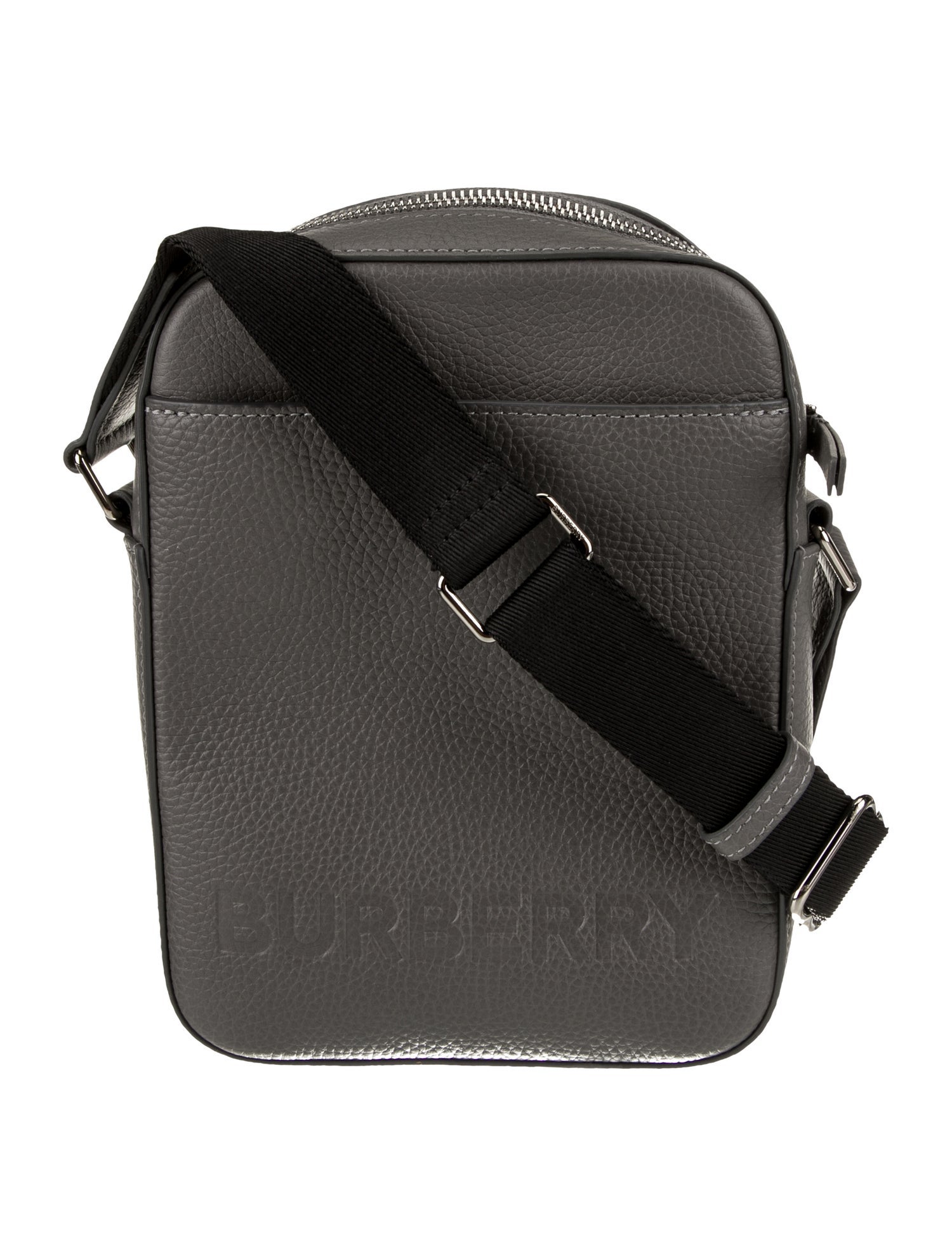 Burberry Leather Messenger Bag