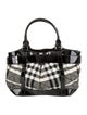 Burberry Nylon Top Handle Bag