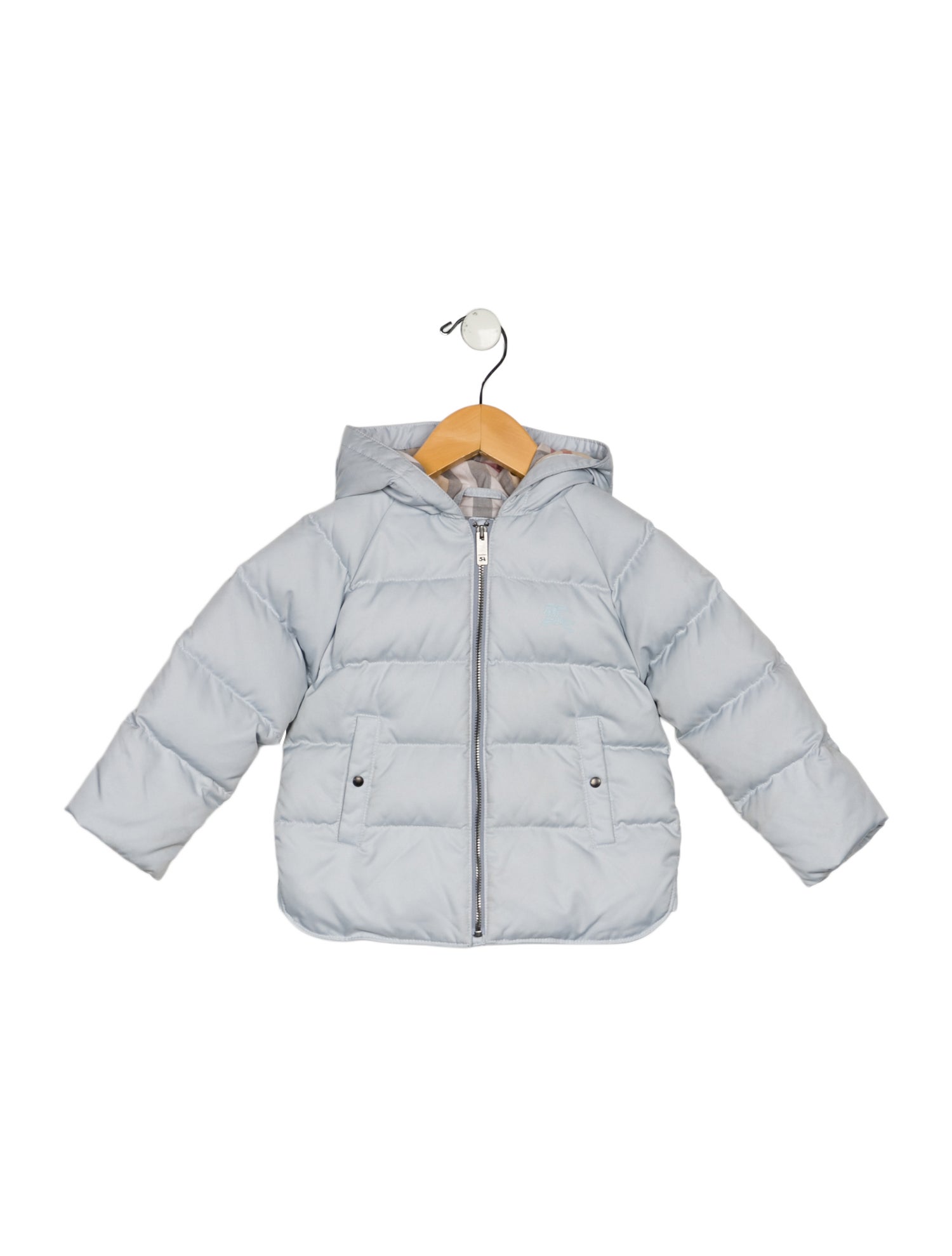 Burberry Infant Girls' Hooded Down Winter Jacket