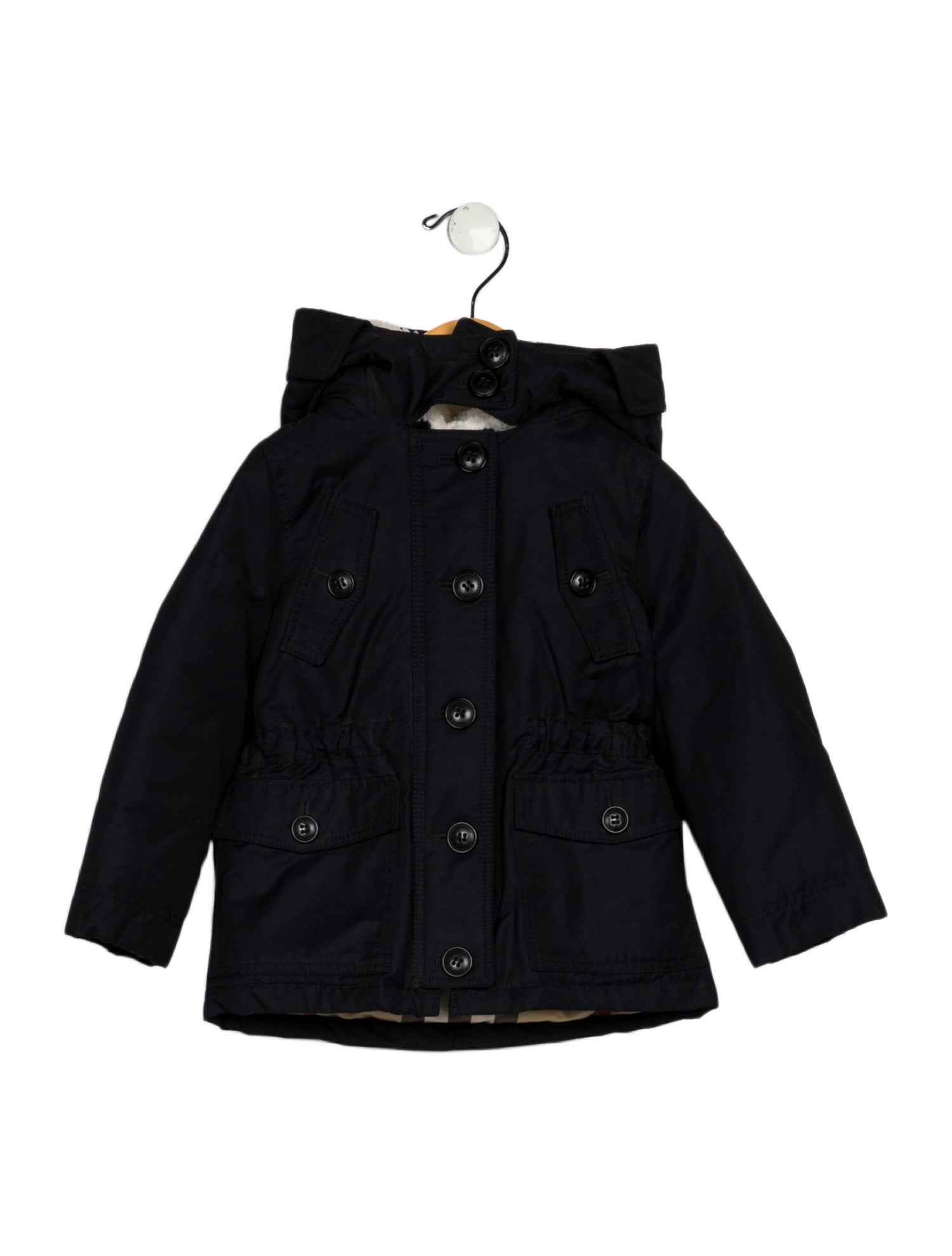 Burberry Infant Girls' Winter Hooded Coat