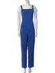 Burberry Nylon Square Neckline Jumpsuit