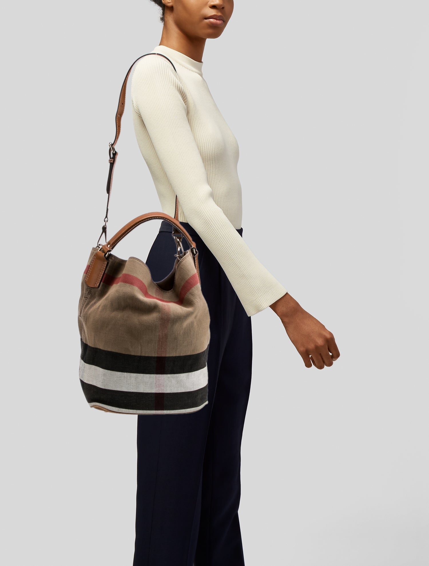 Burberry Mega Check Ashby Medium