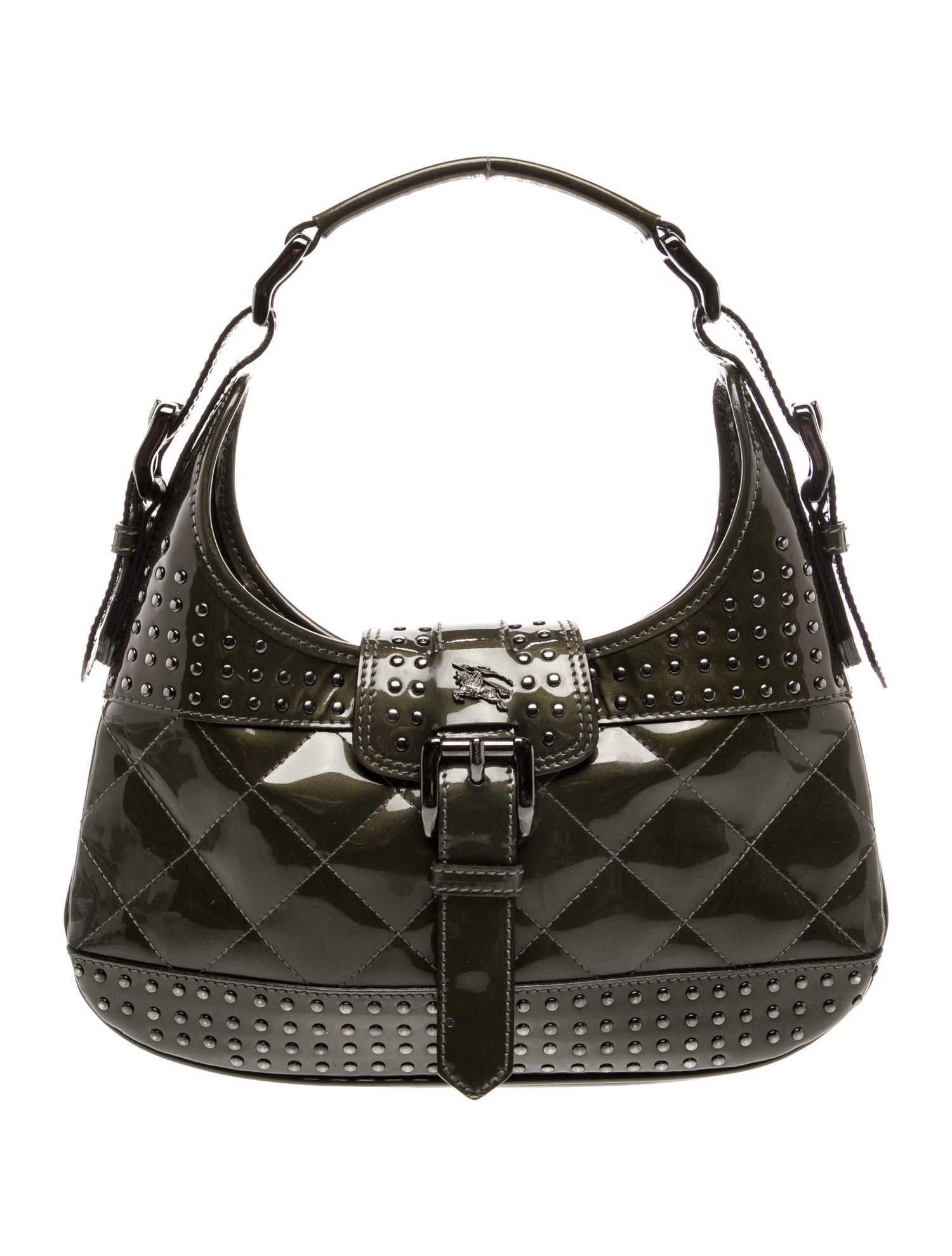Burberry Prorsum Patent Leather Shoulder Bag