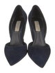 Burberry Suede D'Orsay Pumps