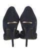 Burberry Suede D'Orsay Pumps