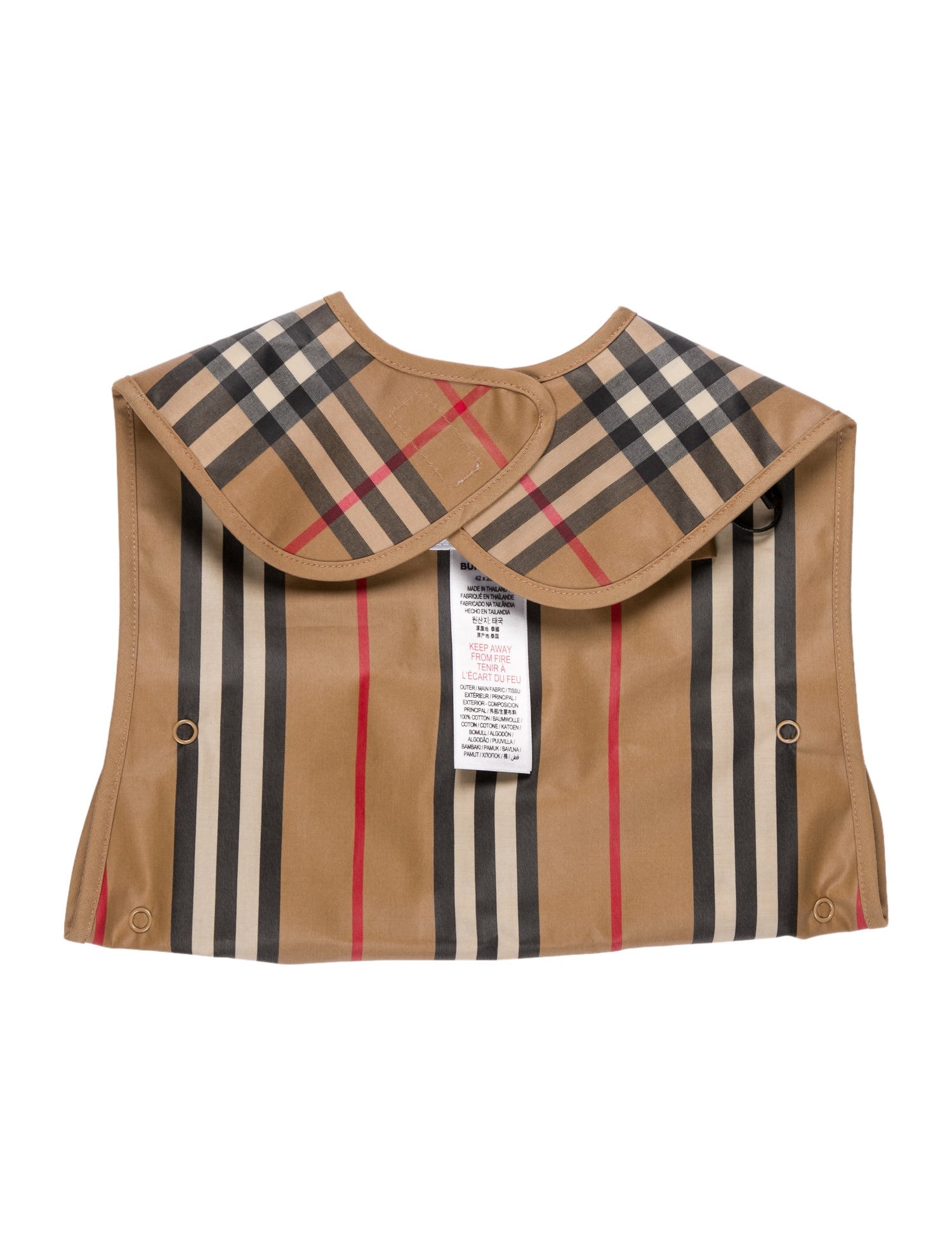 Burberry Check Print Infant Bip w/ Tags
