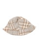 Burberry Neutral Pattern Wool Bucket Hat Size M