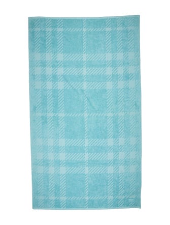 Burberry Half Mega Check Jacquard Beach Towel