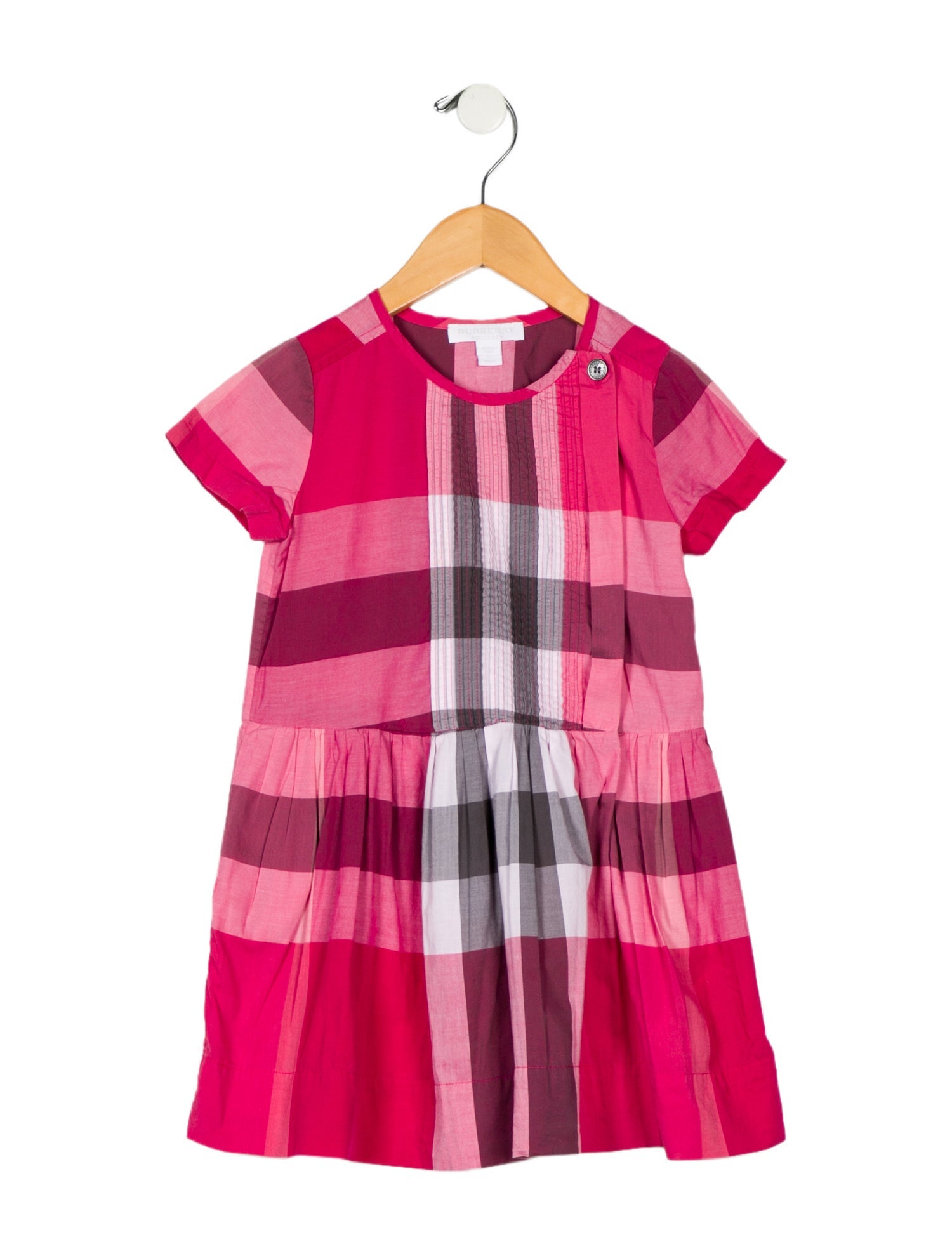 Burberry Cotton Short Sleeve Dress