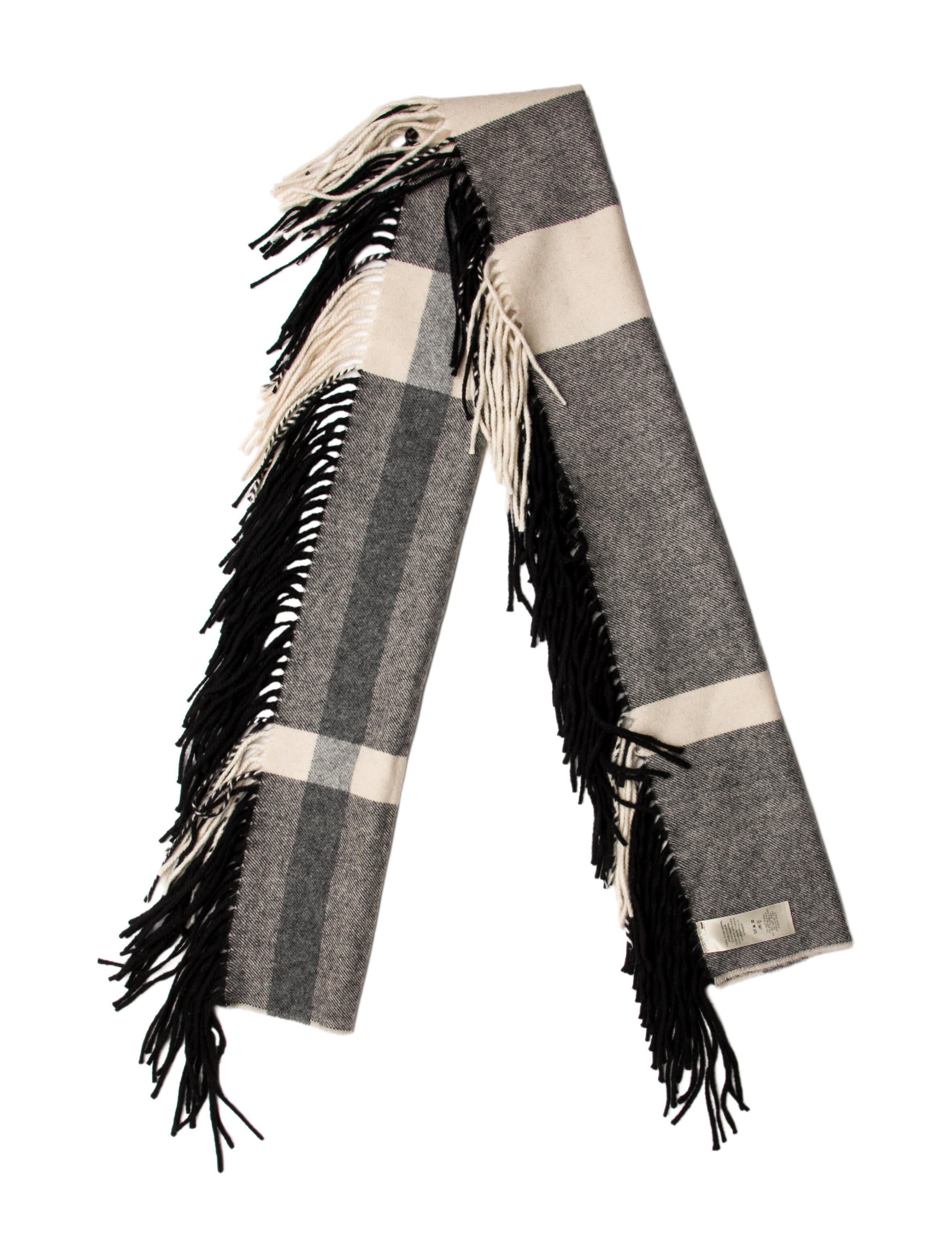 Burberry Cashmere Striped Bandana