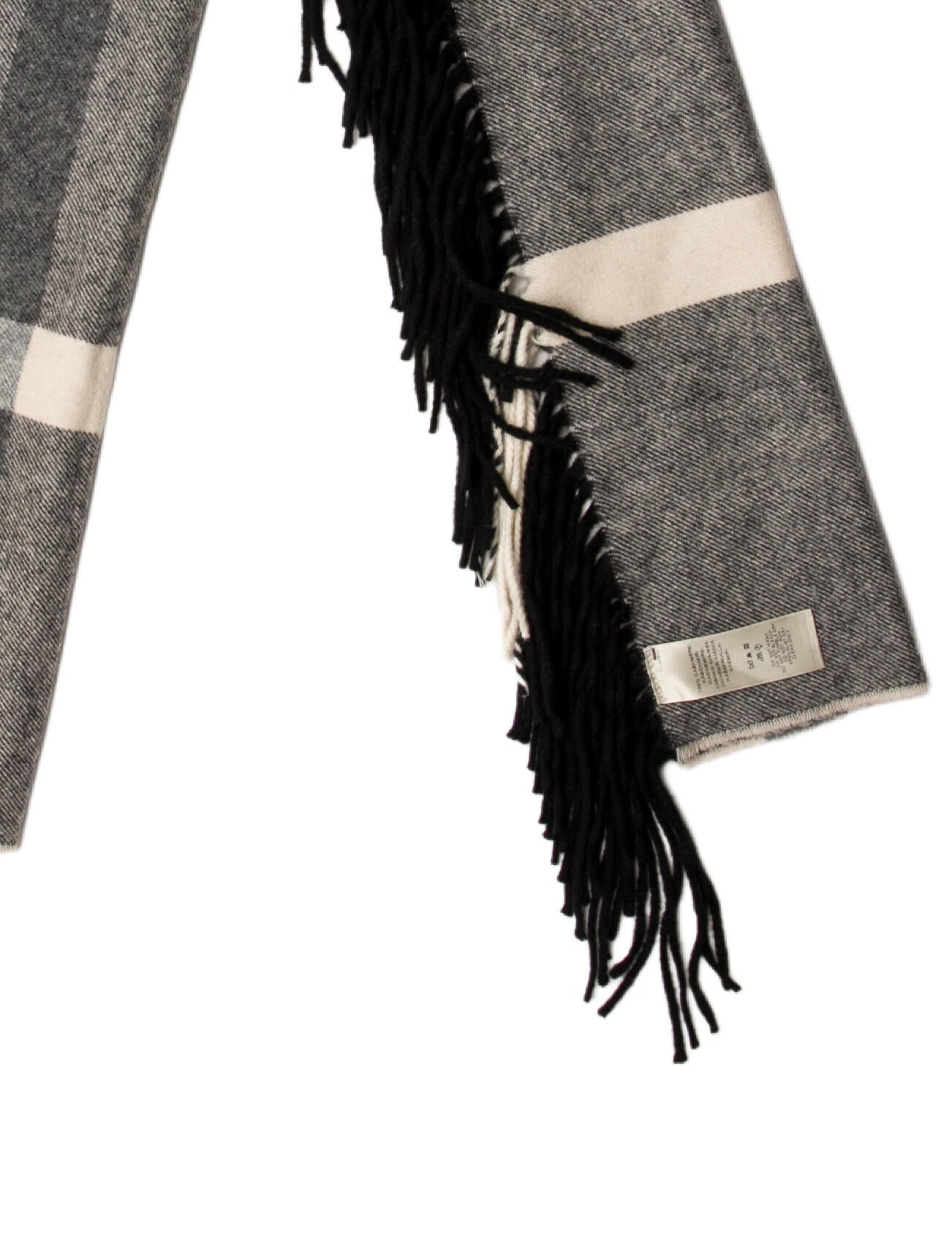 Burberry Cashmere Striped Bandana