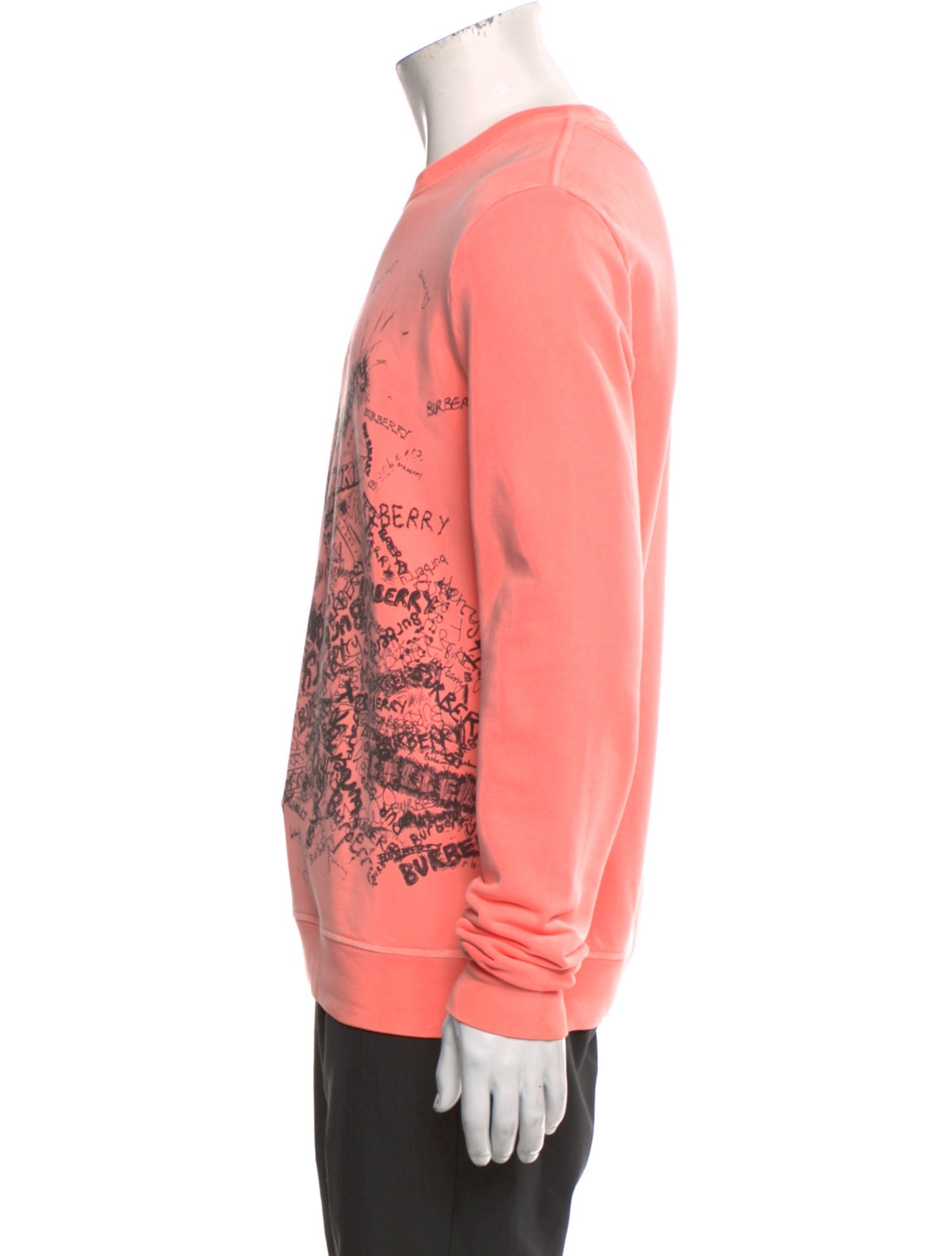 Burberry Graphic Print Crew Neck Sweatshirt