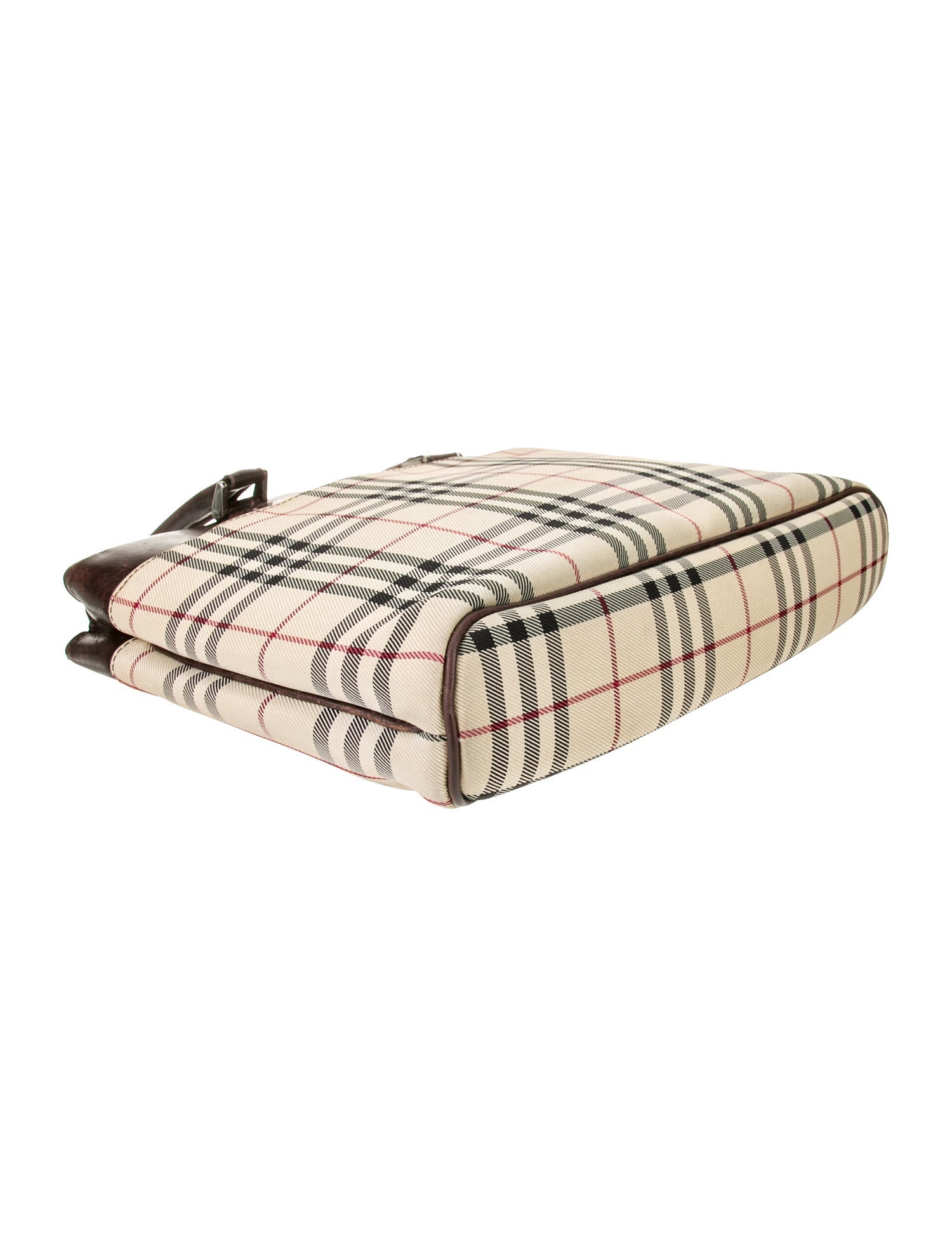 Burberry Canvas Top Handle Bag