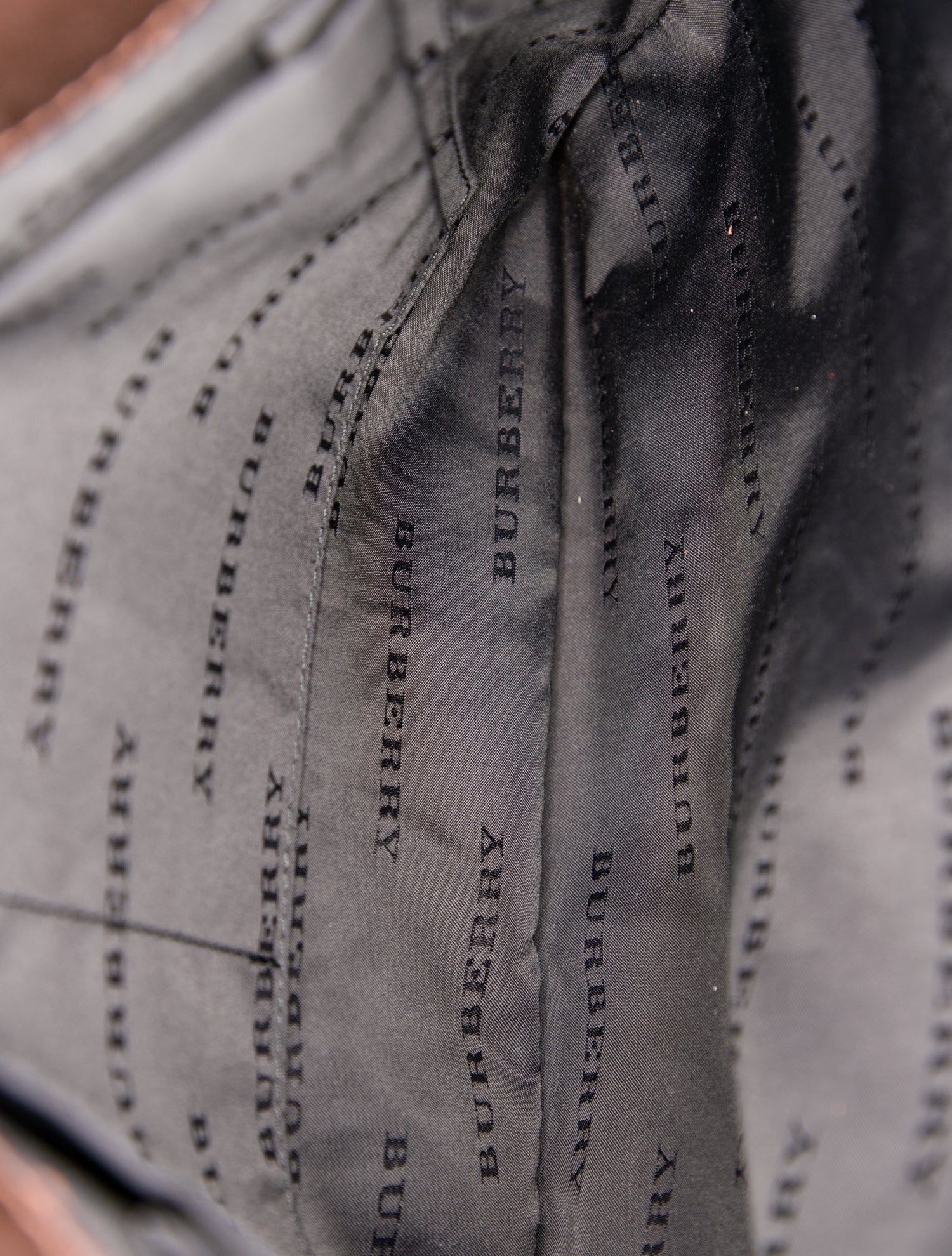 Burberry Canvas Top Handle Bag