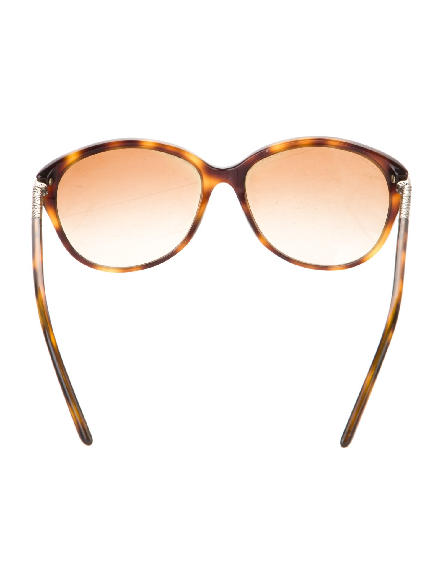 Burberry House Check Pattern Cat-Eye Sunglasses