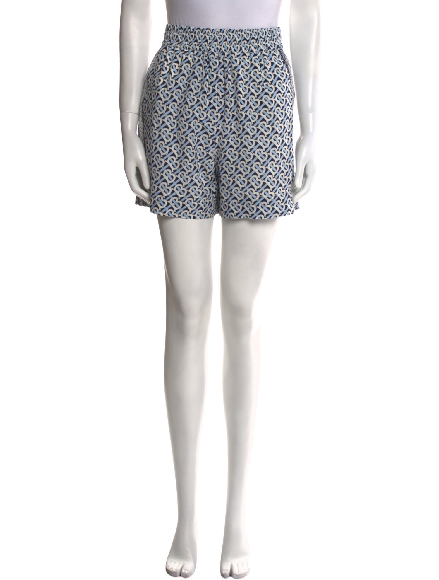 Burberry Silk Mini Shorts w/ Tags