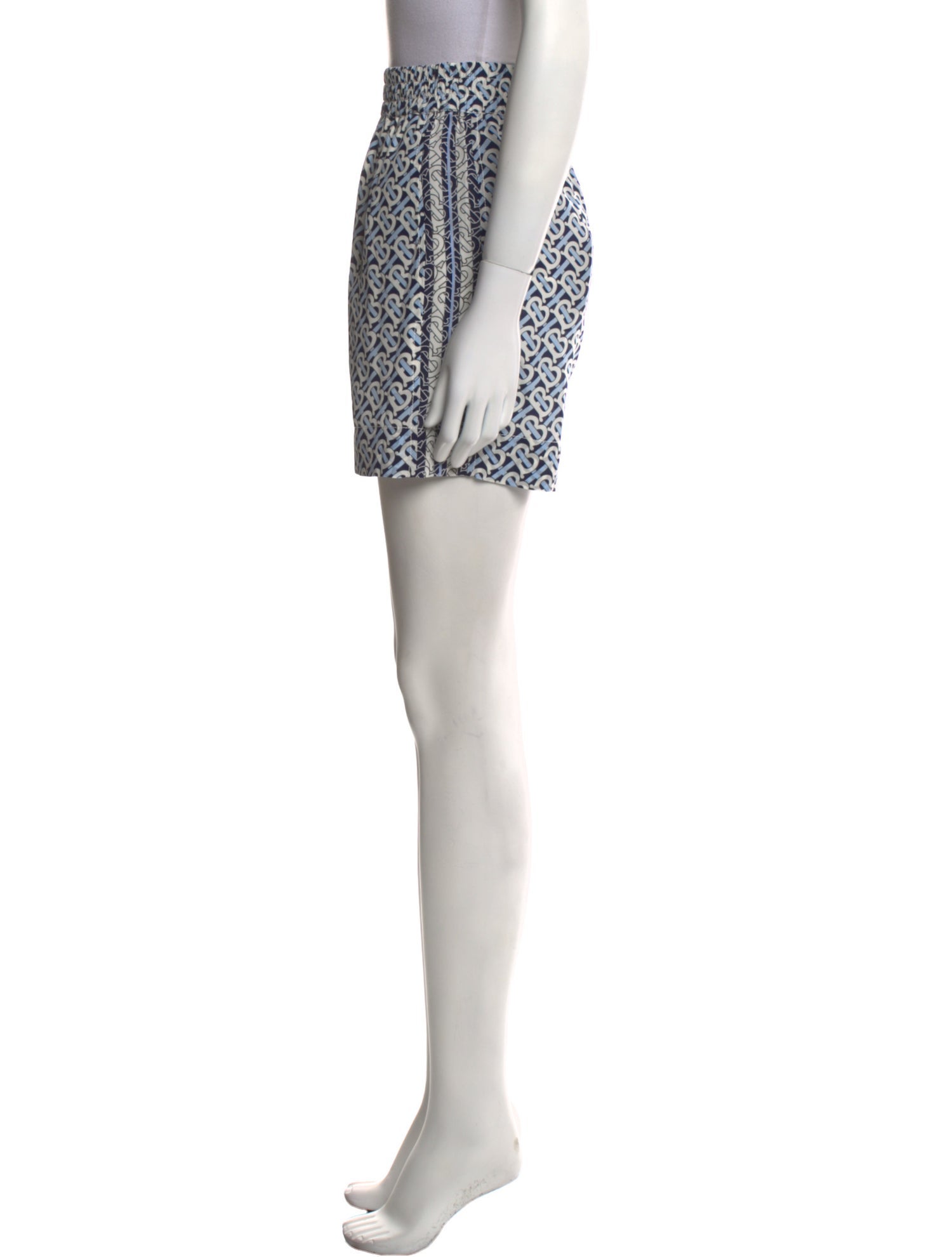 Burberry Silk Mini Shorts w/ Tags