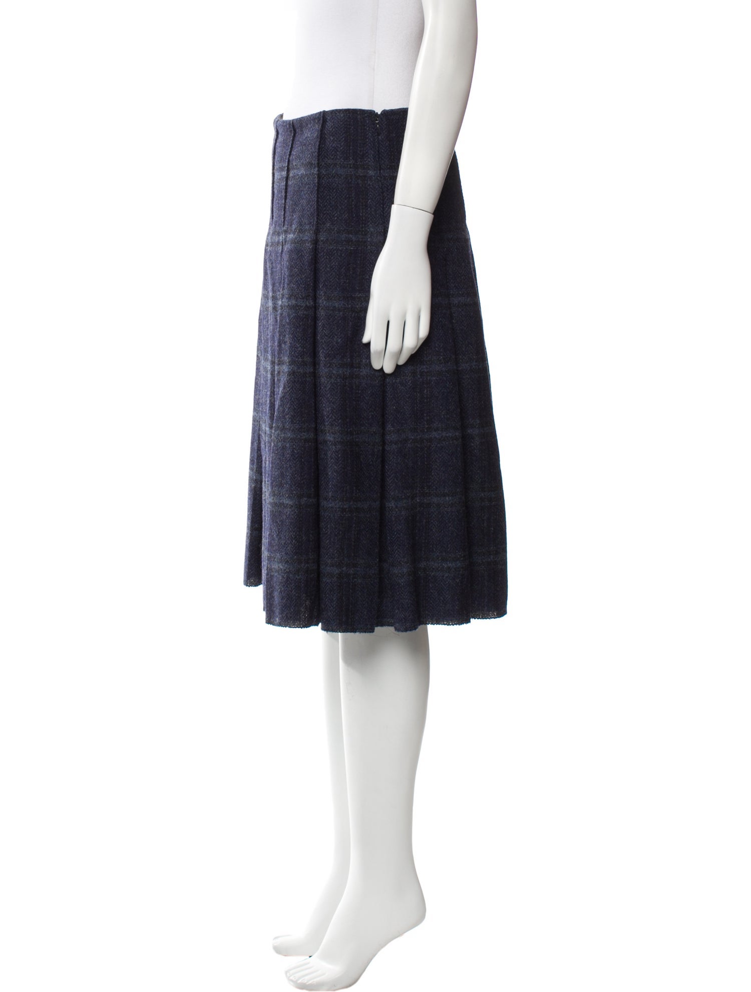 Burberry Prorsum Vintage Knee-Length Skirt