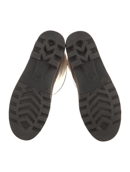 Burberry Haymarket Check Pattern Rubber Rain Boots