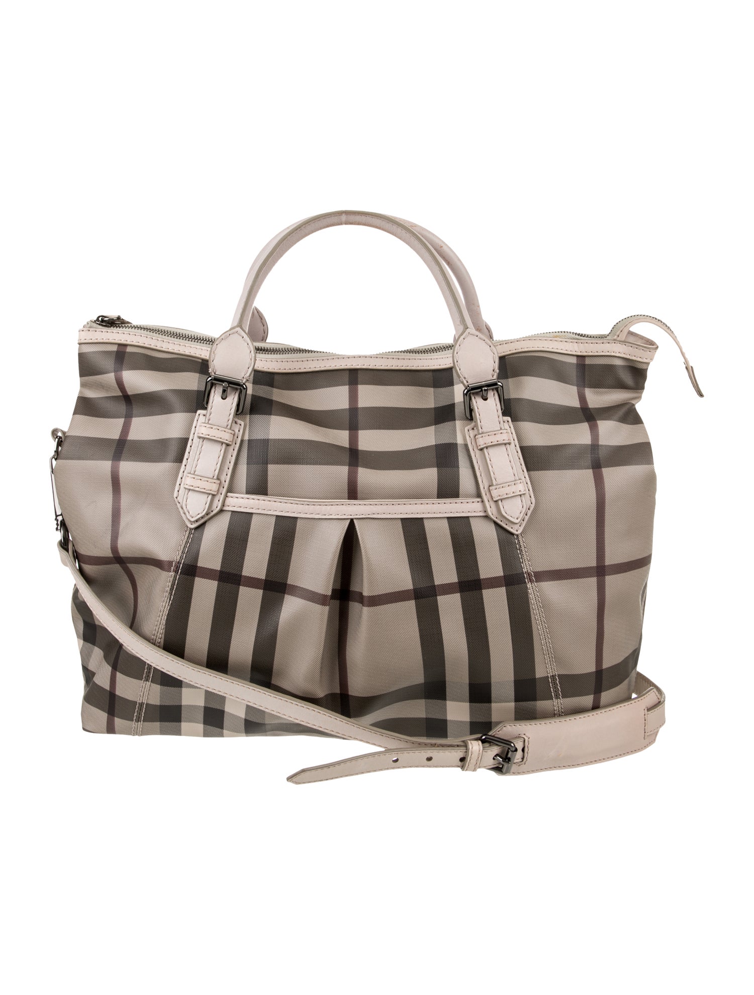 Burberry Smoked Check Shoulder Bag