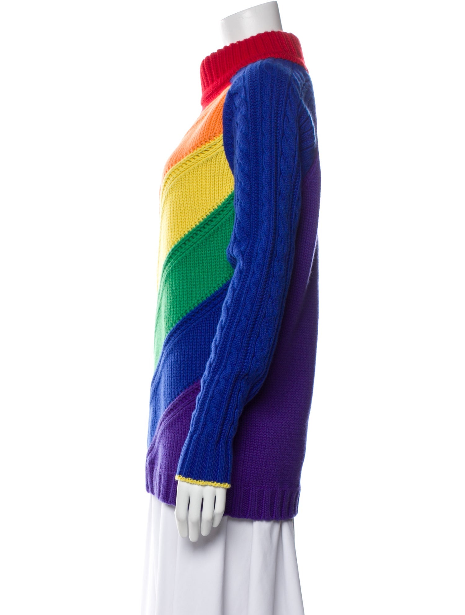 Burberry Prorsum Wool Striped Sweater w/ Tags