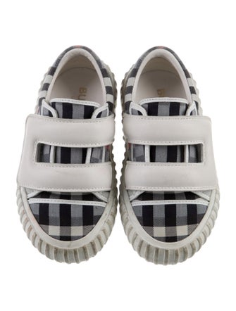 Burberry Velcro closure toddler Shoes