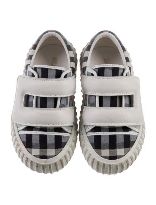 Burberry Velcro closure toddler Shoes