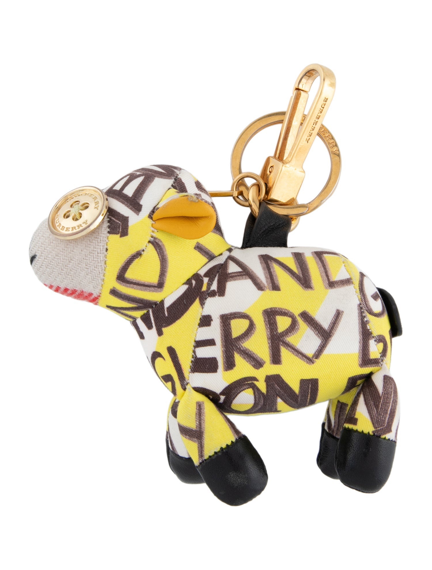 Burberry正規品/関税送料込み Foxy Charm Keychain Burberry Burberry Fox Charm Keychain w/ Tags - Blue