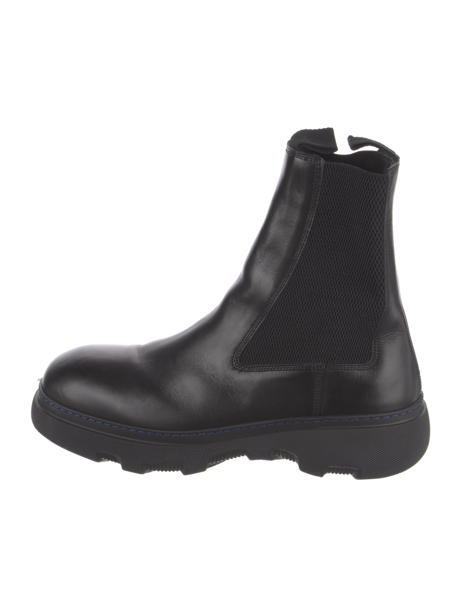Burberry Leather Chelsea Boots