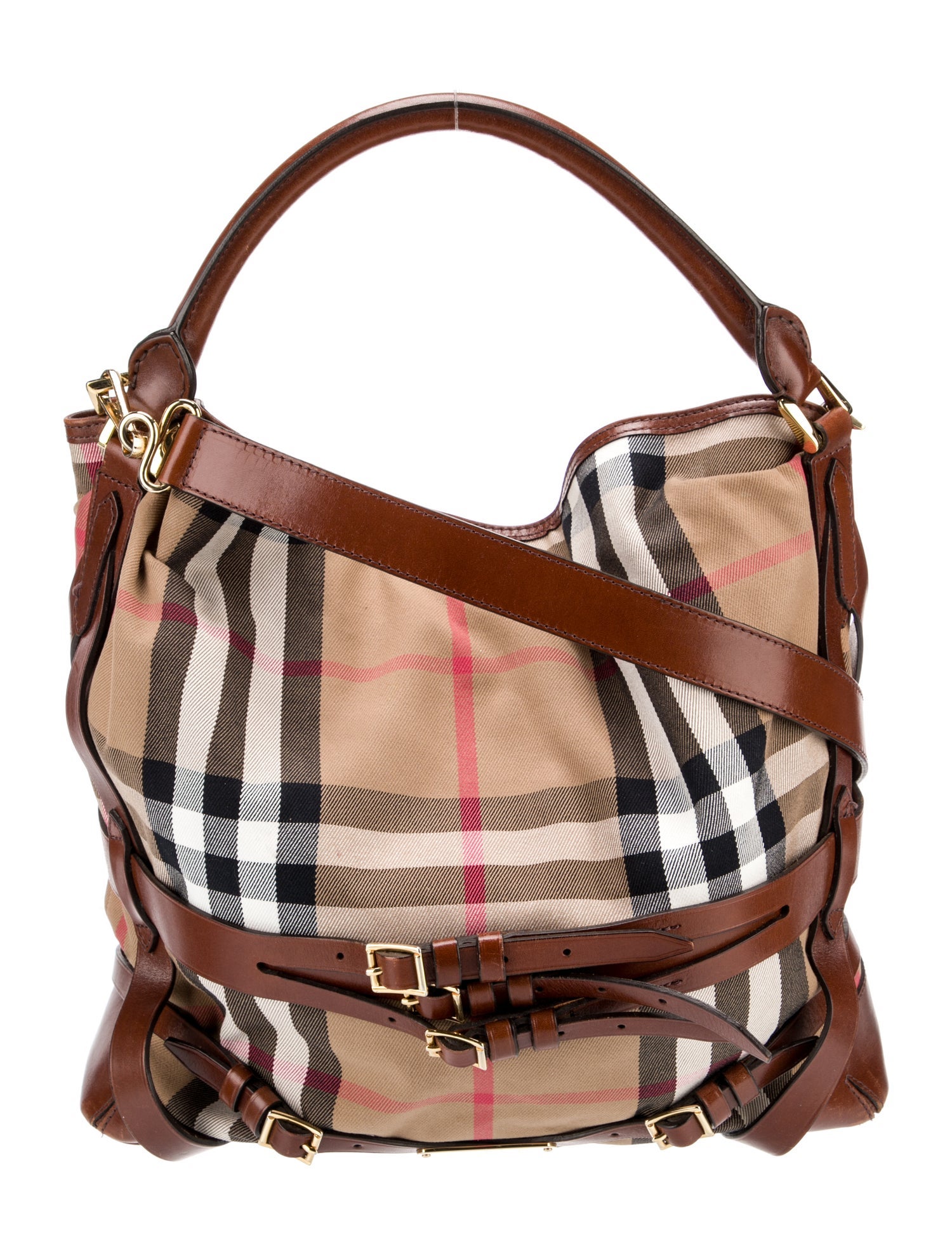 Burberry House Check Bucket Bag