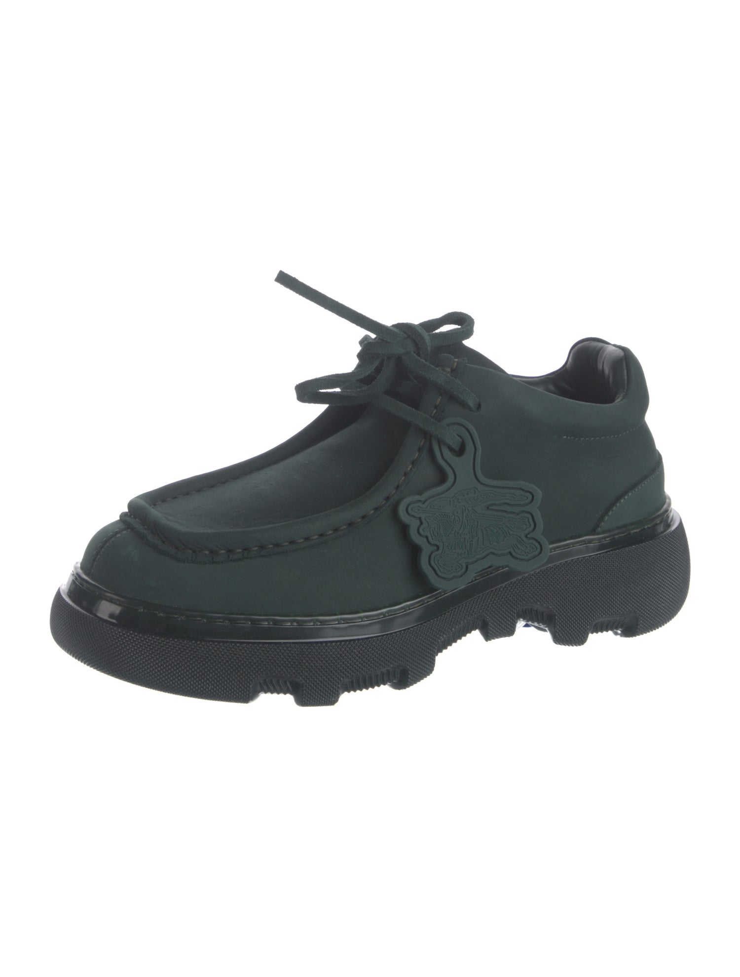 Burberry Leather Athletic Sneakers