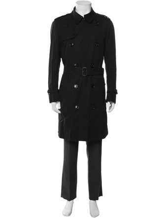 Burberry House Check Pattern Trench Coat
