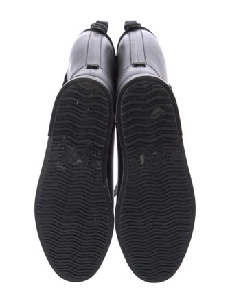 Burberry Nova Check Pattern Rubber Rain Boots