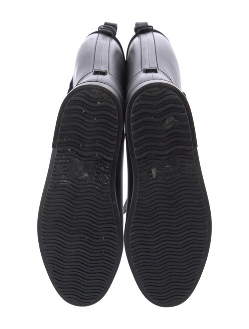 Burberry Nova Check Pattern Rubber Rain Boots