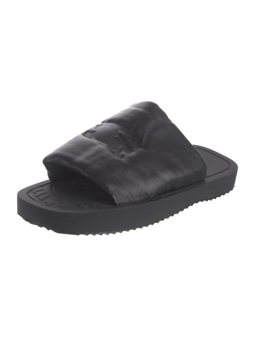 Burberry Leather Slides
