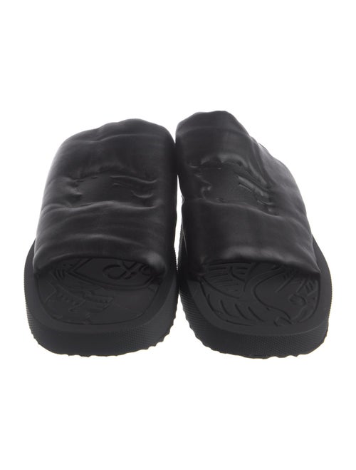 Burberry Leather Slides
