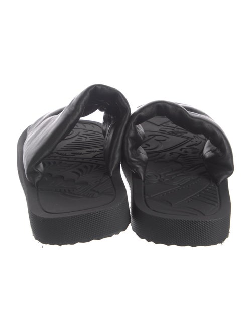 Burberry Leather Slides