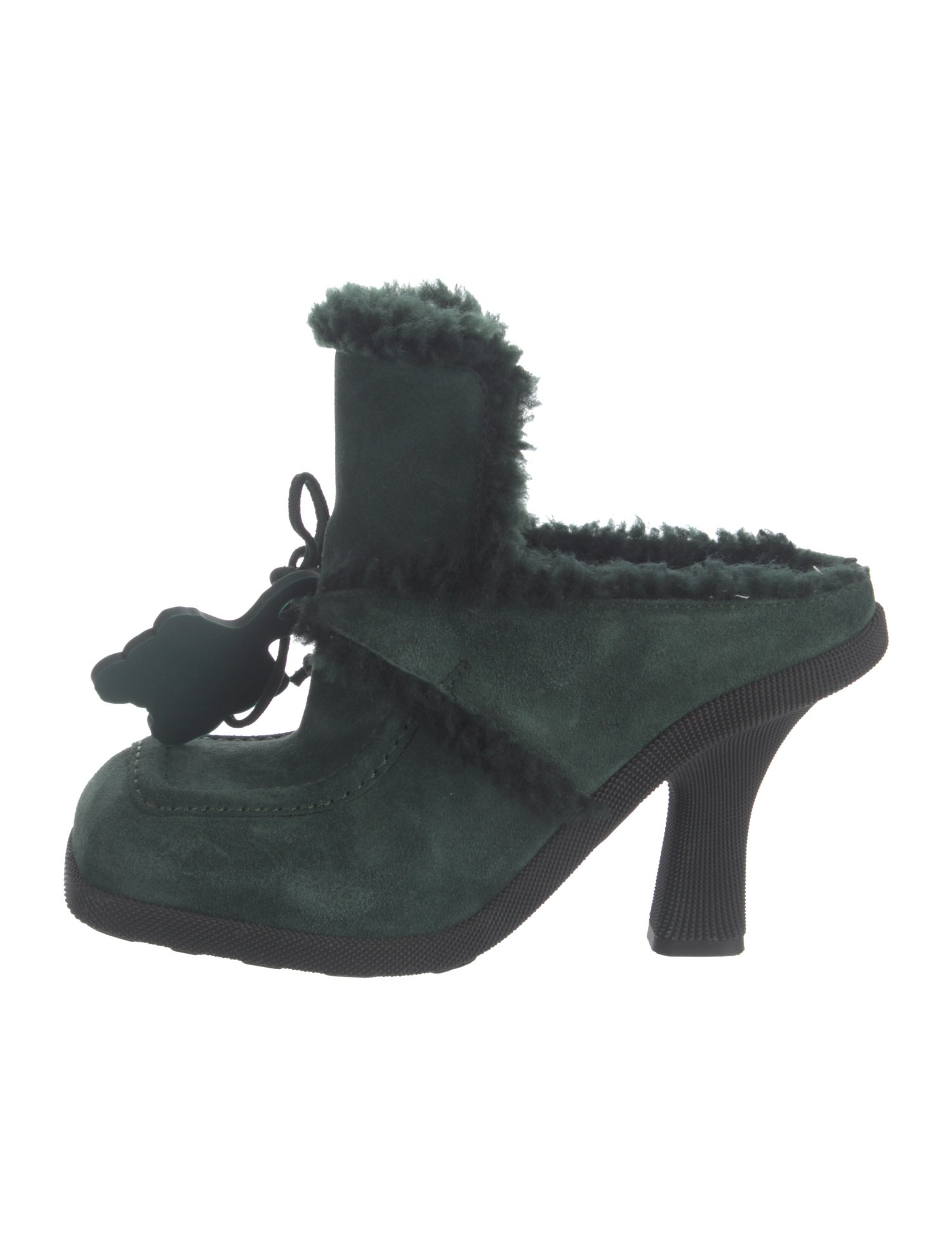 Burberry Suede Mules