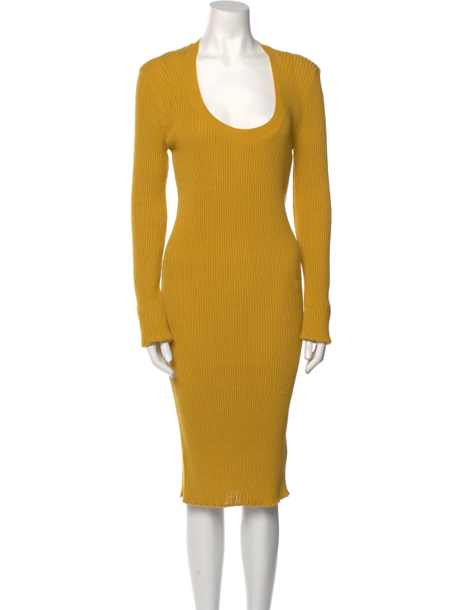 Burberry Wool Knee-Length Dress