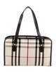 Burberry Canvas Top Handle Bag