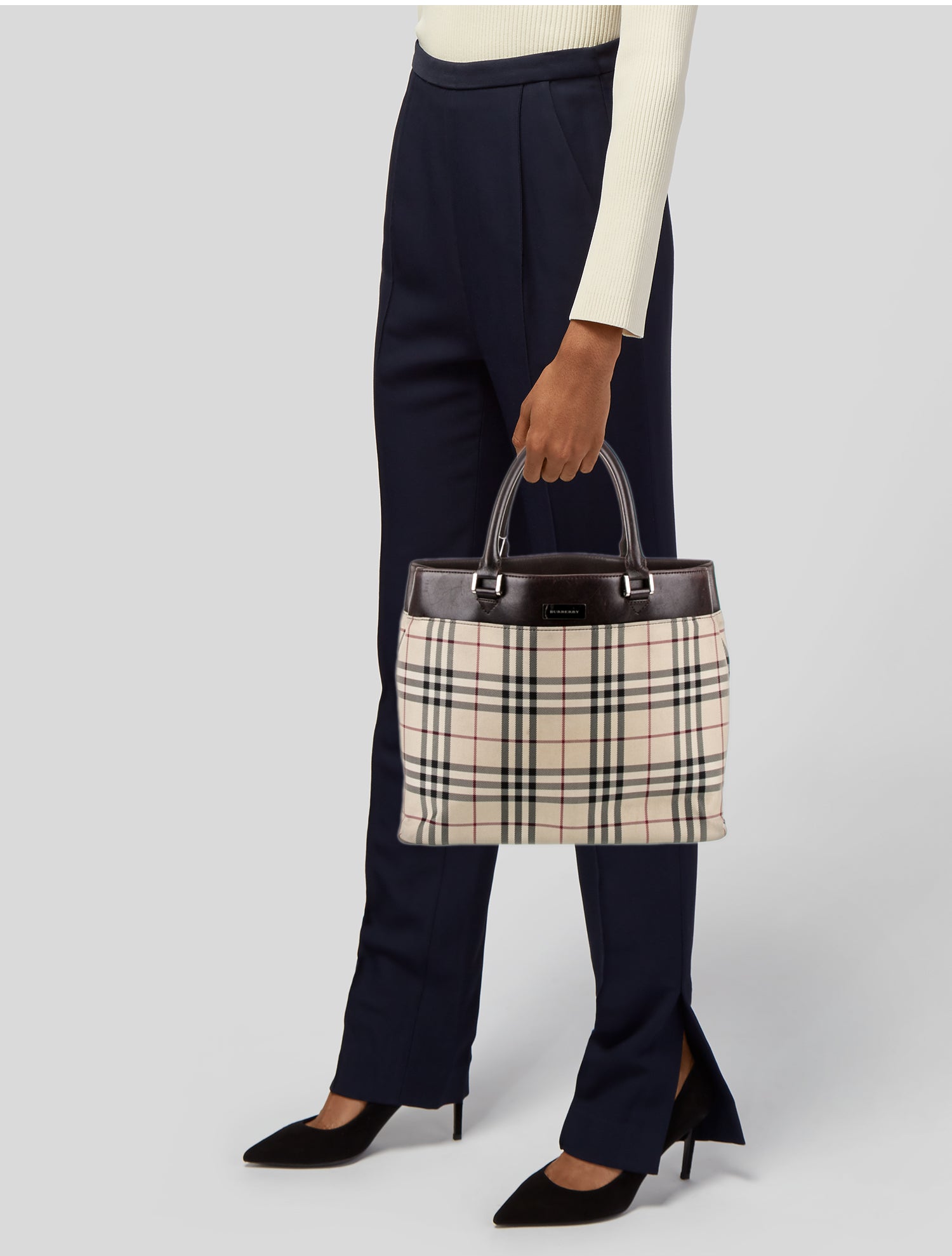 Burberry Nova Check Tote