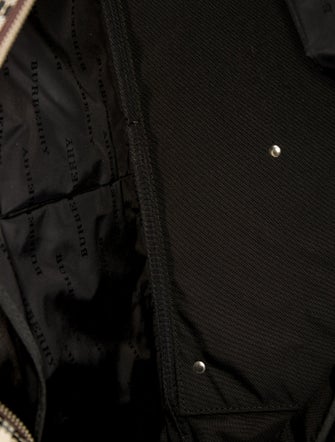 Burberry Nova Check Top Handle Bag