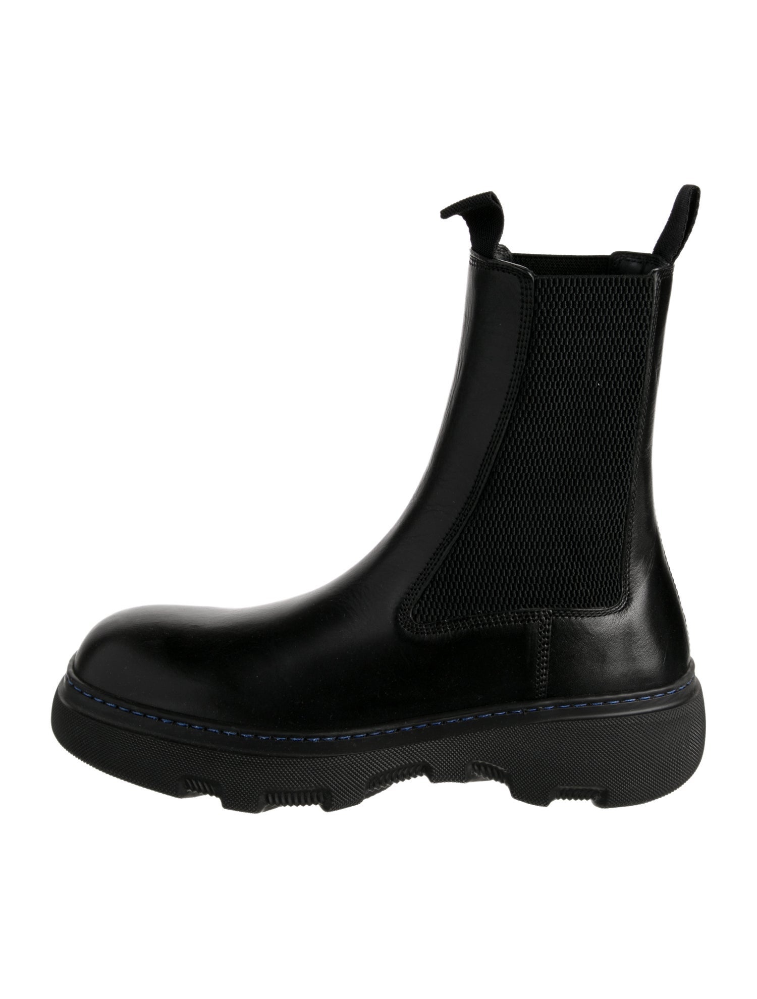 Burberry Leather Chelsea Boots