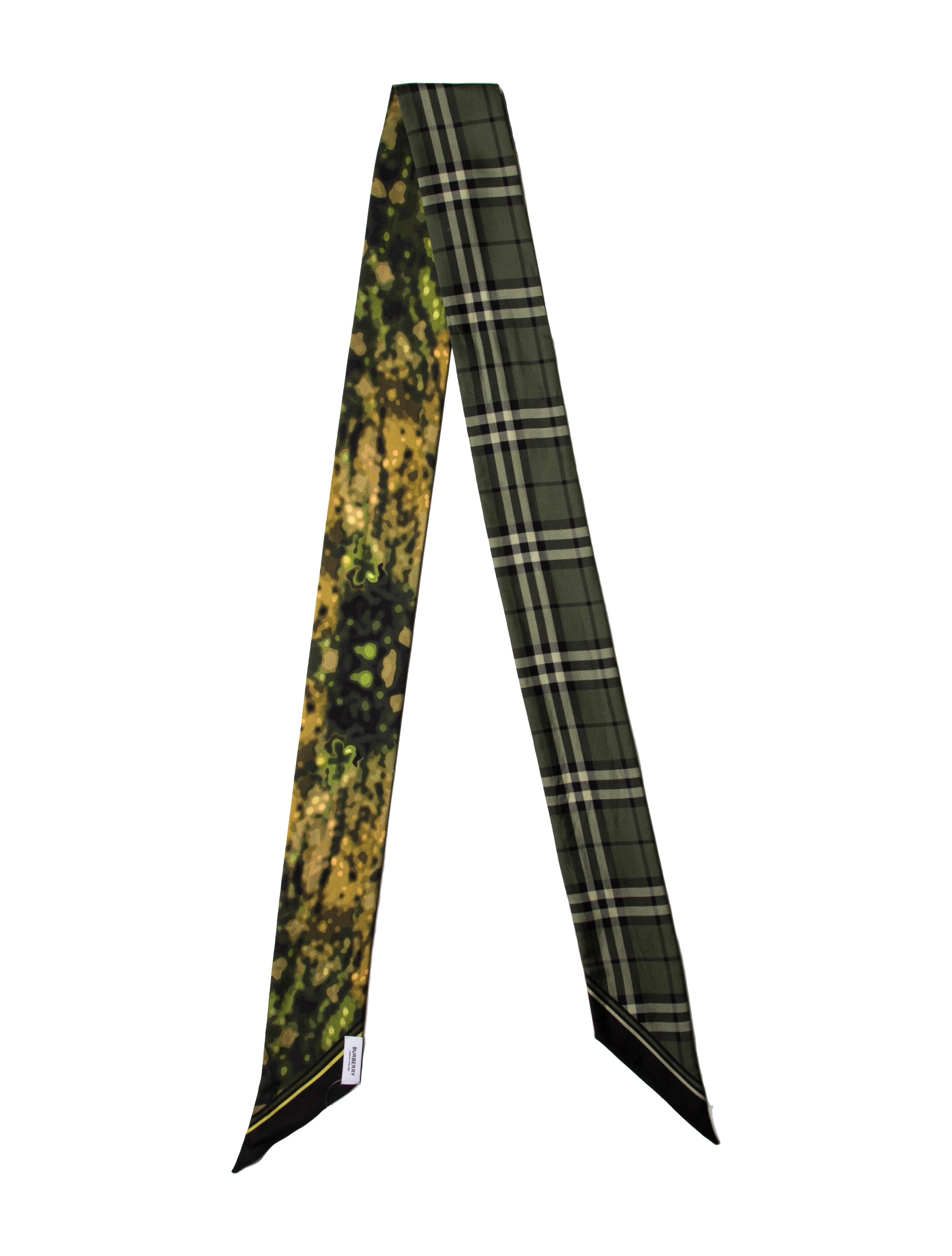 Burberry Lambswool Printed Scarf