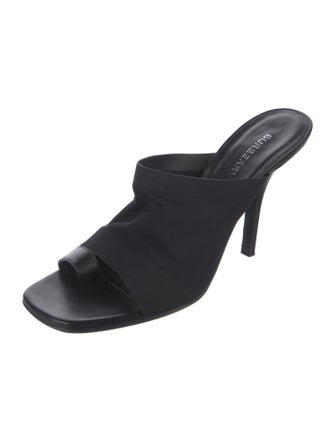 Burberry Leather Slides