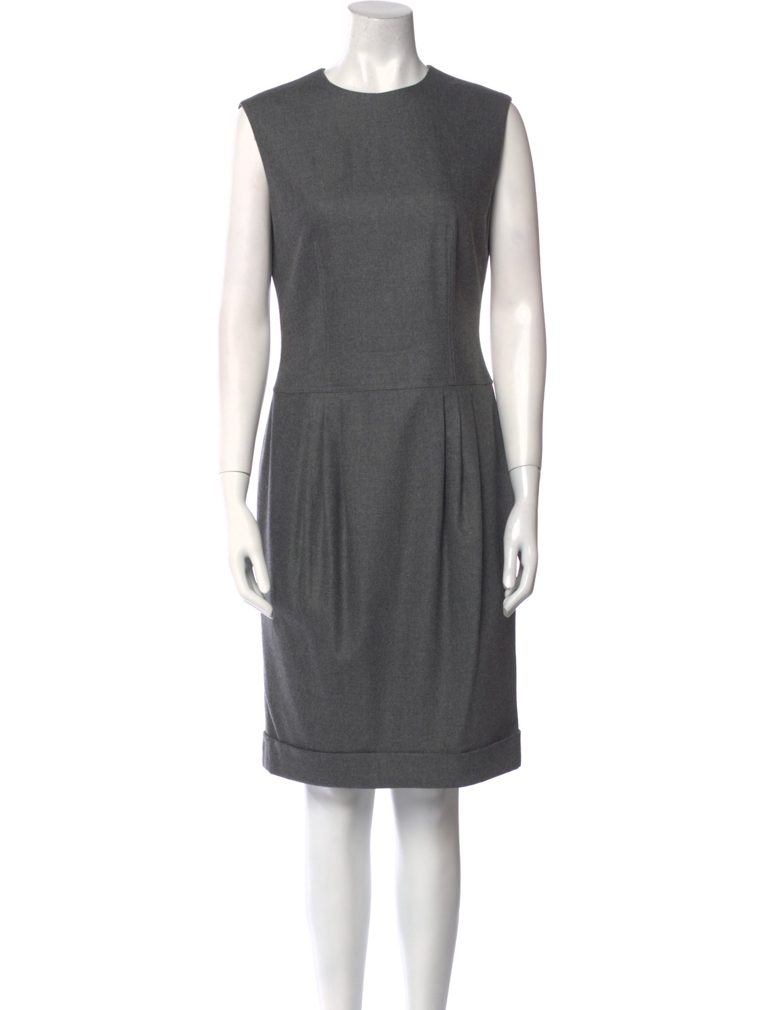 Burberry Wool Knee-Length Dress