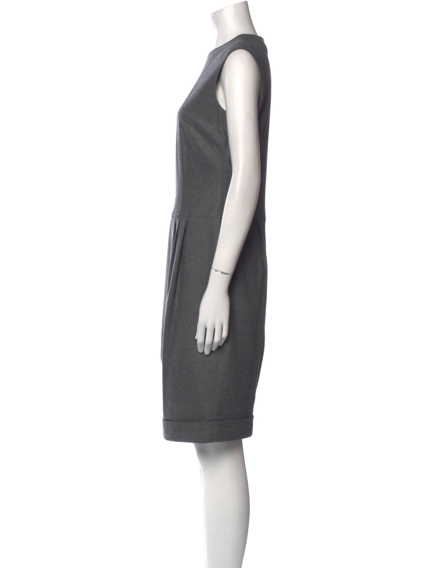Burberry Wool Knee-Length Dress